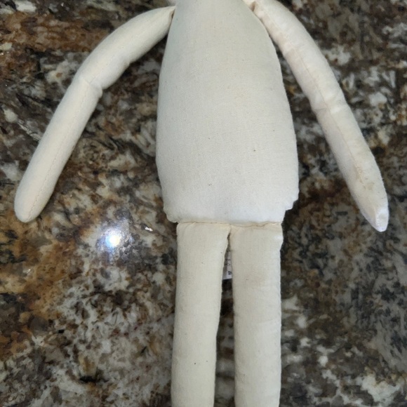 Lil Pyar Maya Mouse Handmade 15” Material Cloth Doll Embroidered - Picture 4 of 8